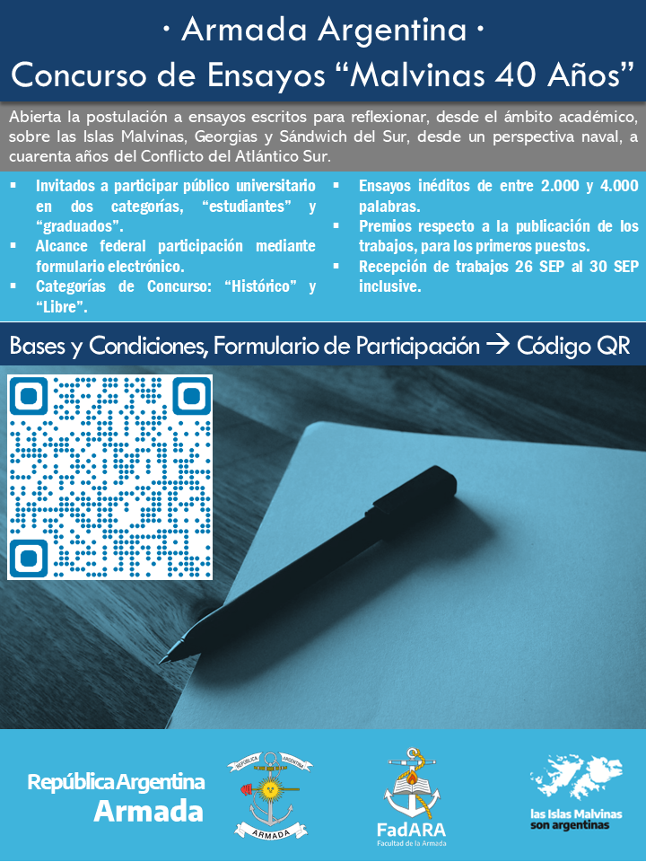 Concurso de Ensayos Académicos "Malvinas 40 Años"