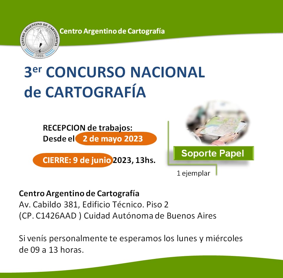 Concurso de Cartografía del SHN
