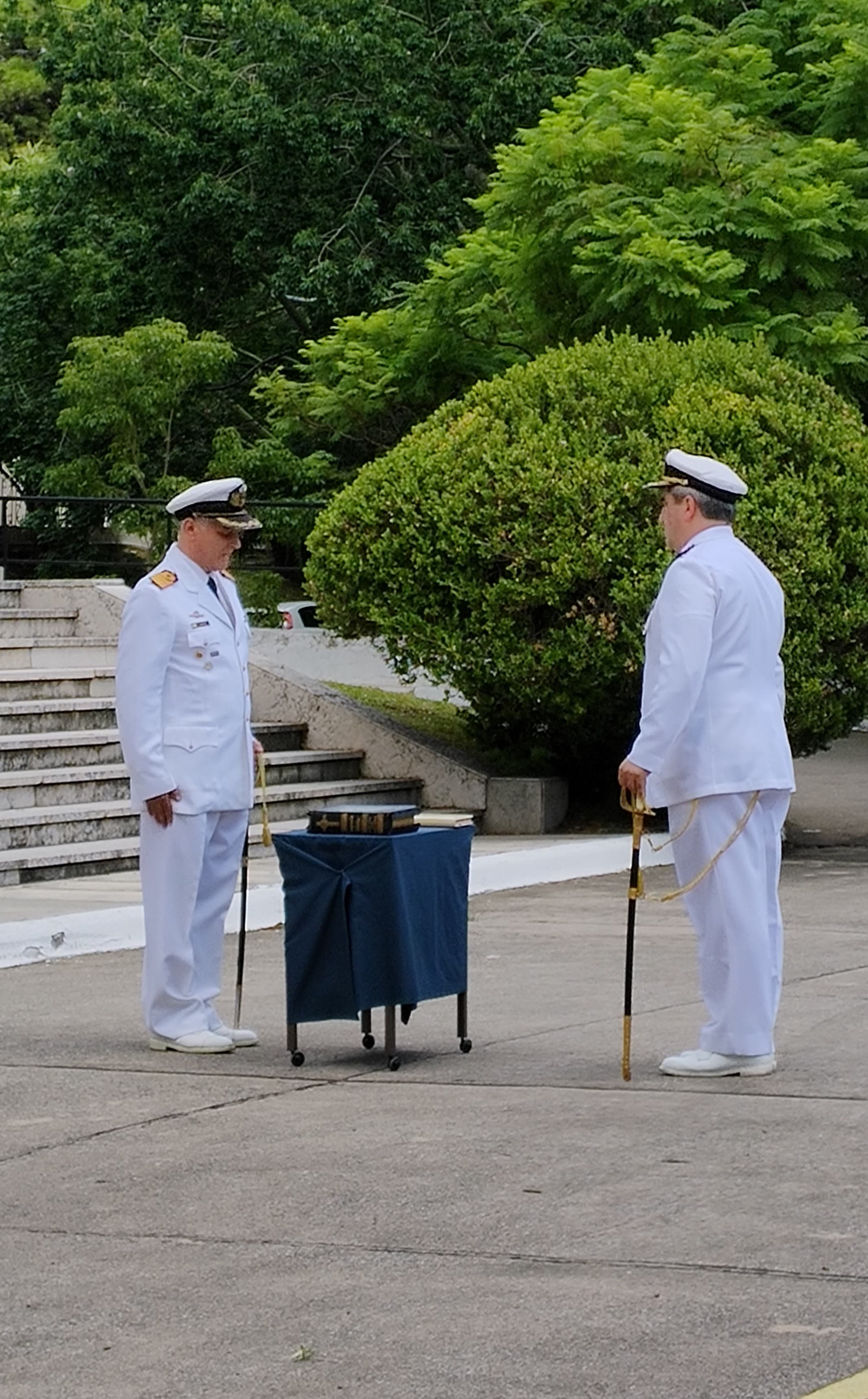 Traspaso de Mando en la Escuela de Guerra Naval (ESGN)